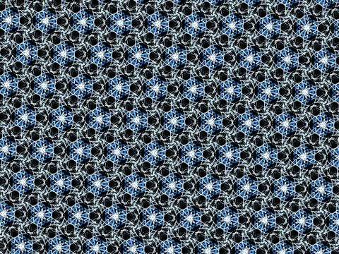 Abstract style pattern - symmetry shape pattern background Stock Illustration