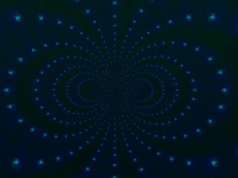 Abstract Style Tech particle Ilustración de archivo