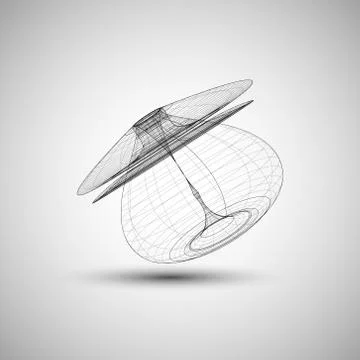 Abstract stylish technology Stock Illustration