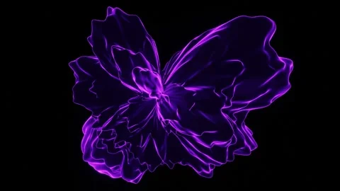 Abstract stylized  background for effects with Alpha channel matte. Video stock 256783616