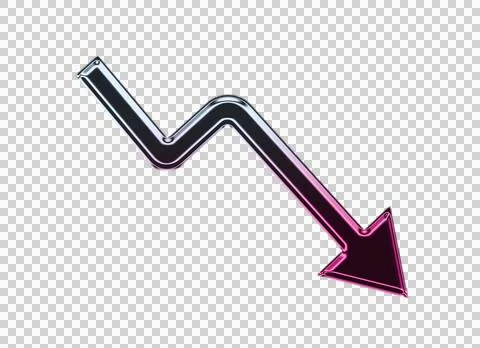 Abstract of a stylized human head in profile with flowing lines and gradient Stock Illustration