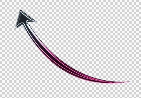 Abstract of a stylized letter A with gradient and striped fill in dark purple Illustrazione stock