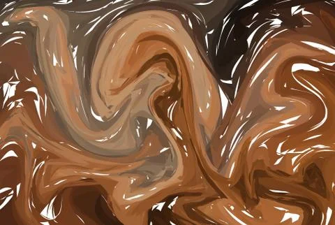 Abstract stylized texture brown stone. Vector background Illustrazione stock