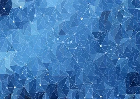 Abstract stylized winter ice background Stock Illustration