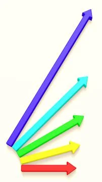 Abstract success concept Illustrazione stock