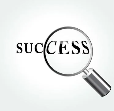 Abstract success concept Stock Illustration