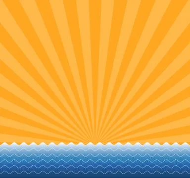 Abstract summer background. Stock Illustration