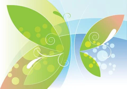 Abstract summer background Stock Illustration