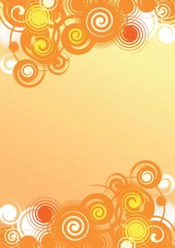 Abstract summer background Stock Illustration