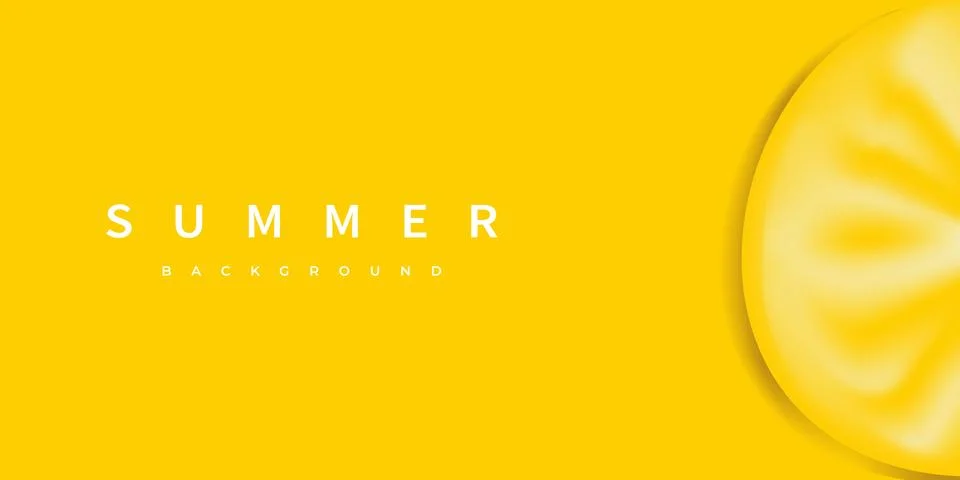 Abstract summer background inspired by lemon color palette. Soft blurred te.. 스톡 일러스트