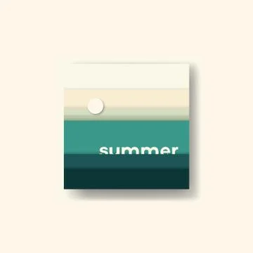 Abstract summer background vector illustration. Earth palette ground colors Stock Illustration