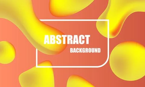 Abstract summer fluid wave background, Fluid gradient composition Stock Illustration