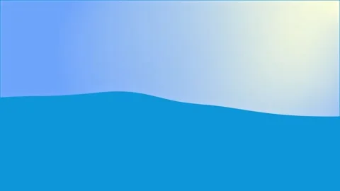 Abstract summer stripe wave flow pattern background animation Video stock 275531037