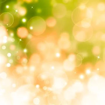Abstract summer warm bokeh background Stock Illustration