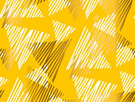 Abstract summer yellow seamless pattern. Stock Illustration