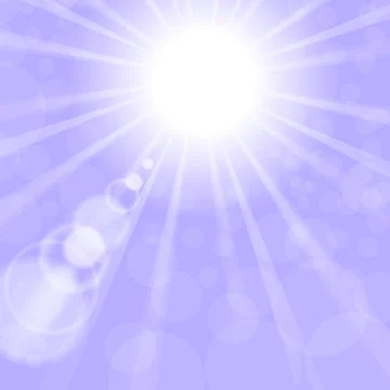 Abstract Sun Background. Blue Summer Pattern Stock Illustration