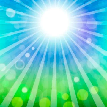 Abstract Sun Background 스톡 일러스트