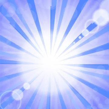 Abstract Sun Background. Stock Illustration