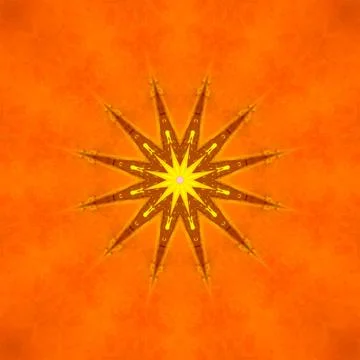 Abstract sun circle design geometric Seamless pattern background. colored cir Stock Illustration