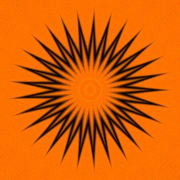 Abstract sun circle design geometric Seamless pattern background. colored cir Illustrazione stock
