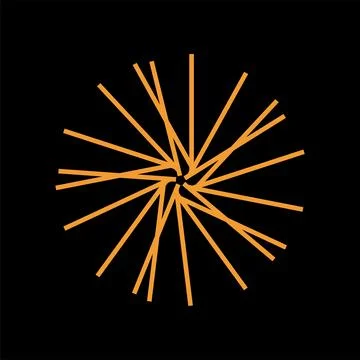 Abstract sun icon vector logo template illustration design Stock Illustration