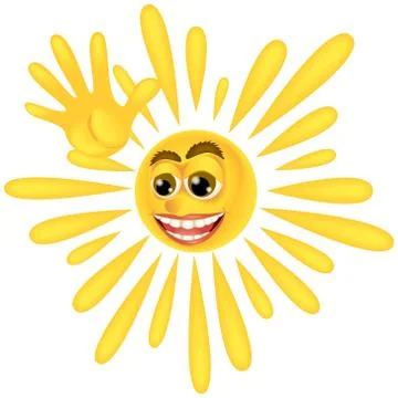 Abstract sun. Stock Illustration