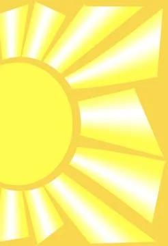 Abstract sun Stock Illustration