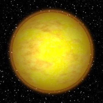 Abstract sun planet generated texture background Illustrazione stock