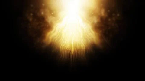 Abstract sun rays on black background. Illustrazione stock