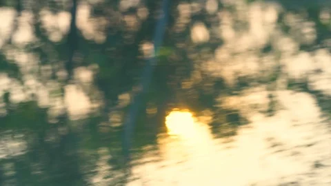 Abstract sun reflection on water Stock Footage 88482927