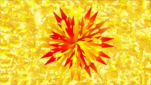 Abstract  Sun  revolves on the plasma background 스톡 동영상 82397802