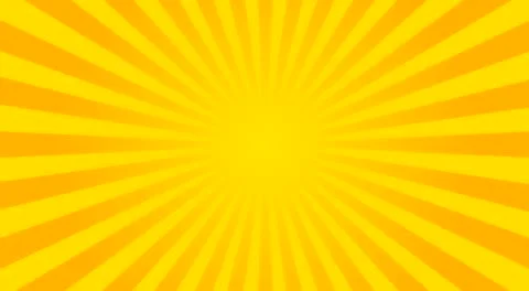 Abstract sunbeams background - vector illustration. Stock Illustration