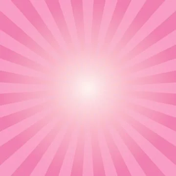Abstract sunbeams pink rays background - Vector illustration Illustrazione stock