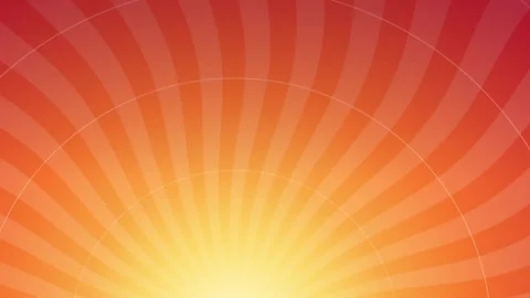 Abstract sunburst background featuring radiant orange and yellow radial lin.. Stock Footage 346723678