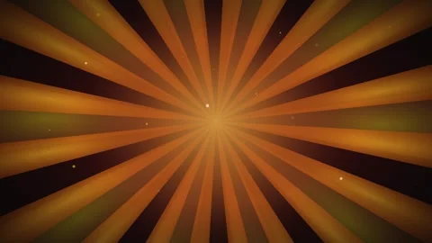 Abstract sunburst background, with floating particles, golden retro radial .. Stock Footage 337565075