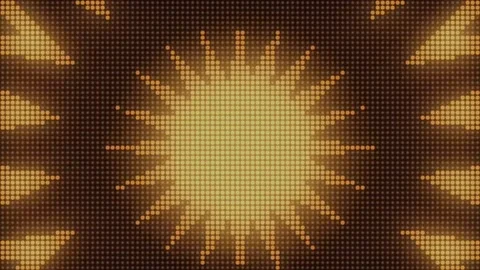 Abstract sunflower shape motion background Stock Footage 260769616