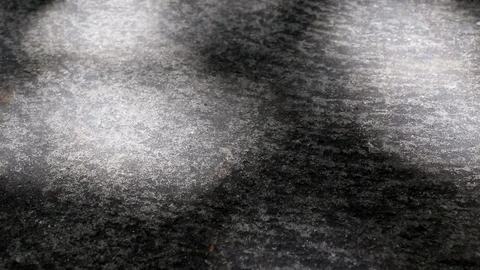 Abstract sunlight and shadow of tree leaves on concrete ground Stock Footage 122253601