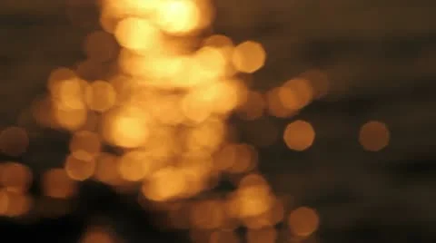 Abstract sunlight on waves Stock Footage 10578293