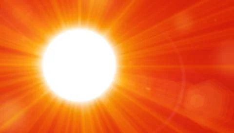 Abstract sunny shining background Stock Illustration