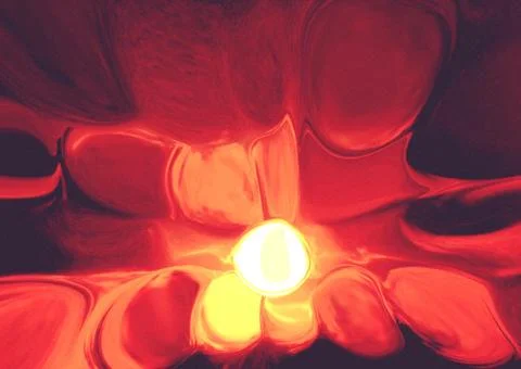 Abstract sunrise Stock Illustration