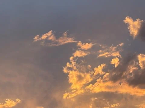Abstract Sunset Cloud Texture Background for Graphic Design Layouts Stock Photos