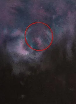 Abstract sunset eclipse dark sky dark sky space Stock Photos
