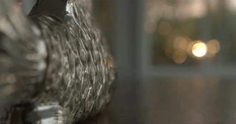 Abstract Sunset Glittering in Shallow Depth of Field, Beautiful Shot Vidéo 152740884