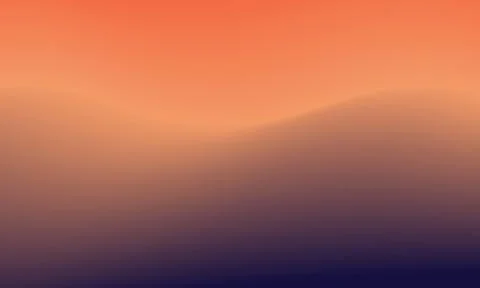 Abstract Sunset Gradient Background with Soft Wavy Motion 스톡 일러스트