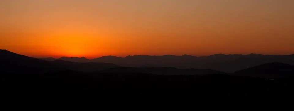 Abstract sunset Stock Photos