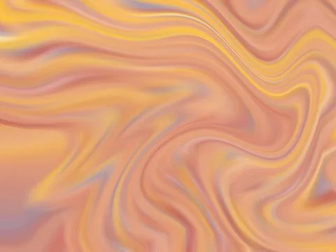 Abstract sunset smooth wave pattern background , greeting card or fabric Stock Illustration