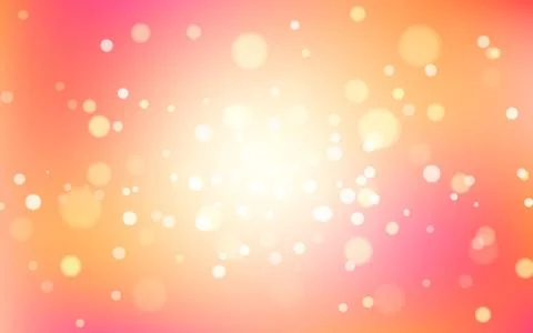 Abstract Sunset Soft Light Backgrounds with Bokeh Stock Illustration
