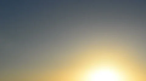 Abstract Sunset Sun and Sky out of Focus Video stock 45921009