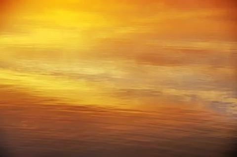Abstract sunset water background Stock Photos