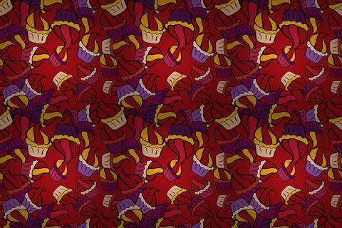 Abstract super cute and nice interesting picture Stock Illustration